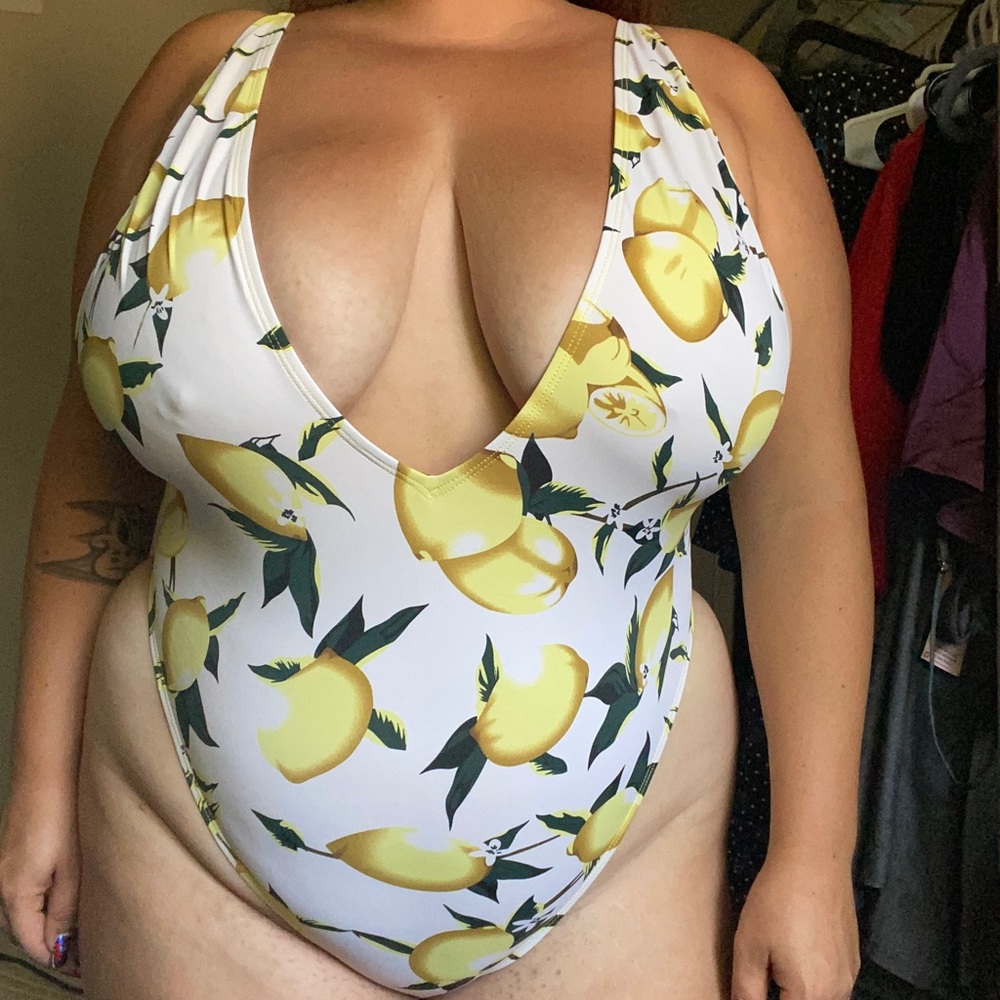 Lemon One Piece Bathing suit